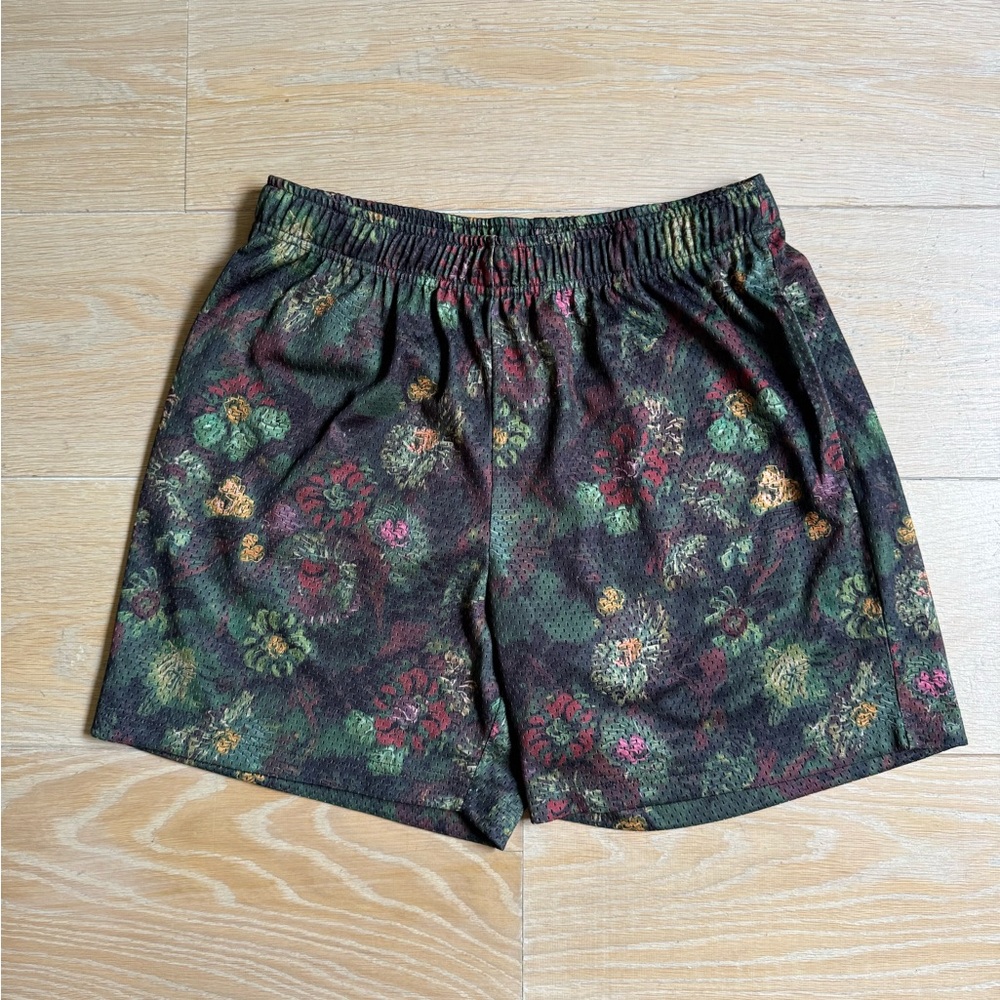 John Elliott Multicolor Floral Men's Mesh Athletic Shorts